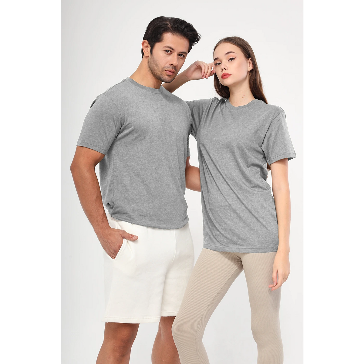 Grey Slim Fit Tshirt | Montivo Pakistan