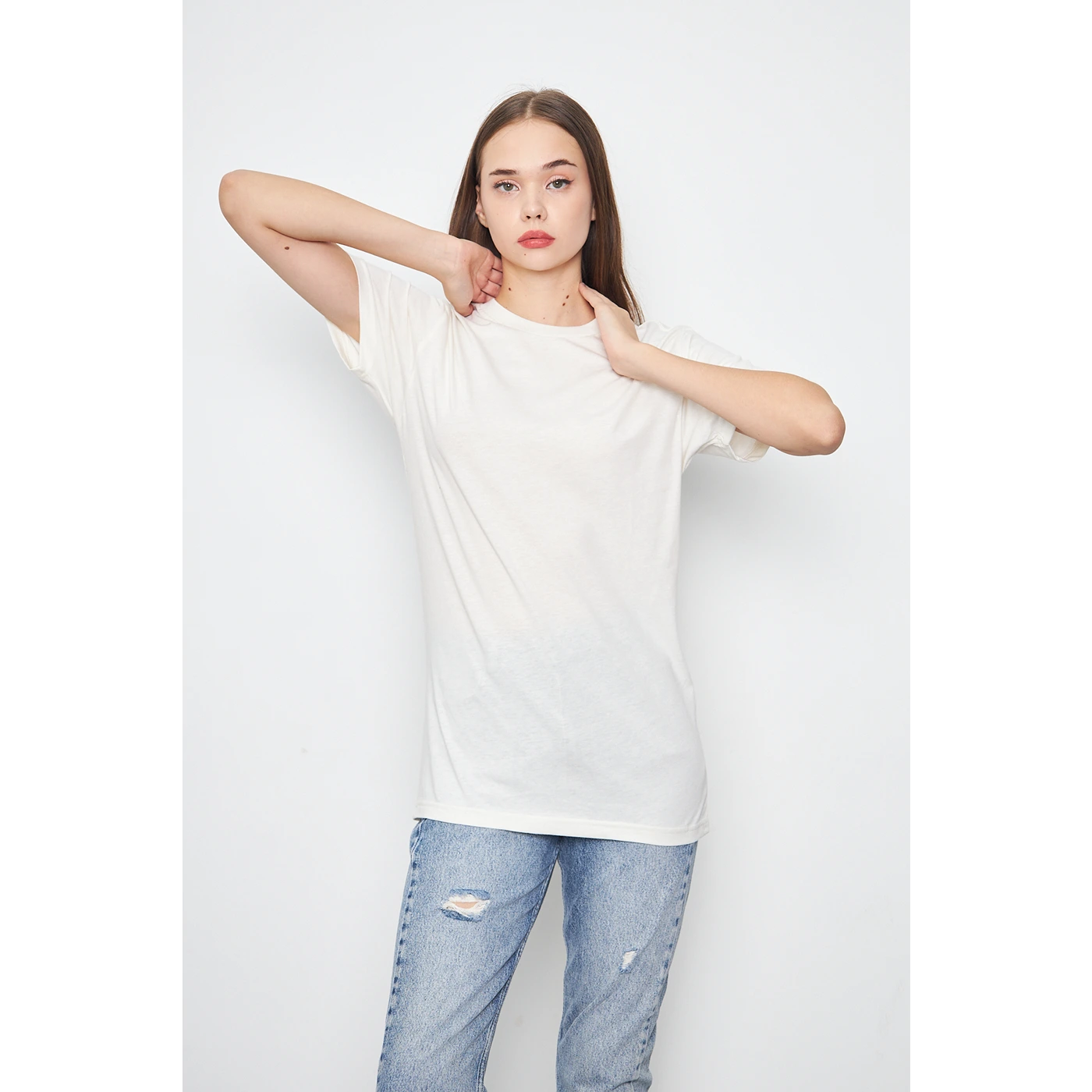 Off-White Slim Fit Tshirt | Montivo Pakistan