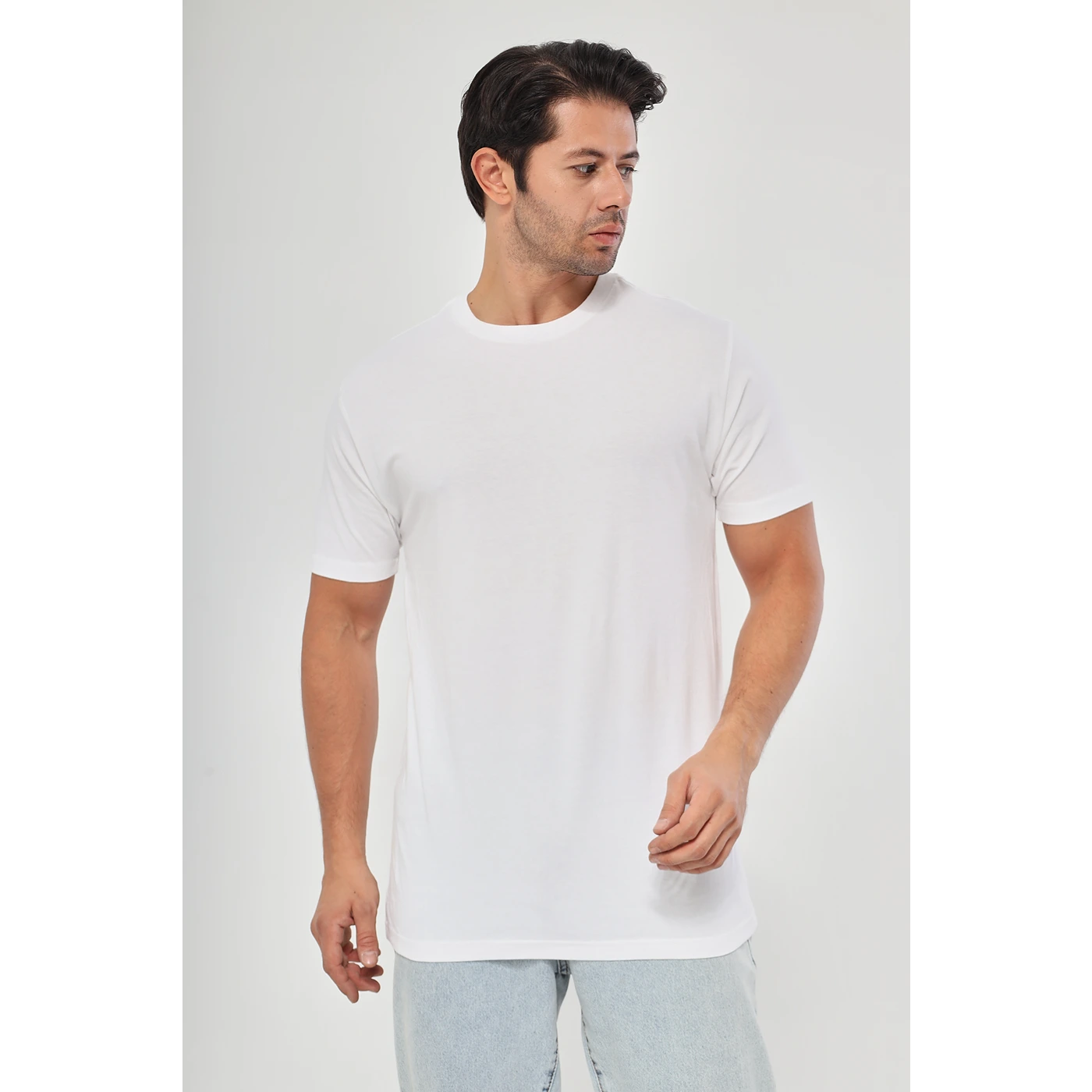 Off-White Slim Fit Tshirt | Montivo Pakistan