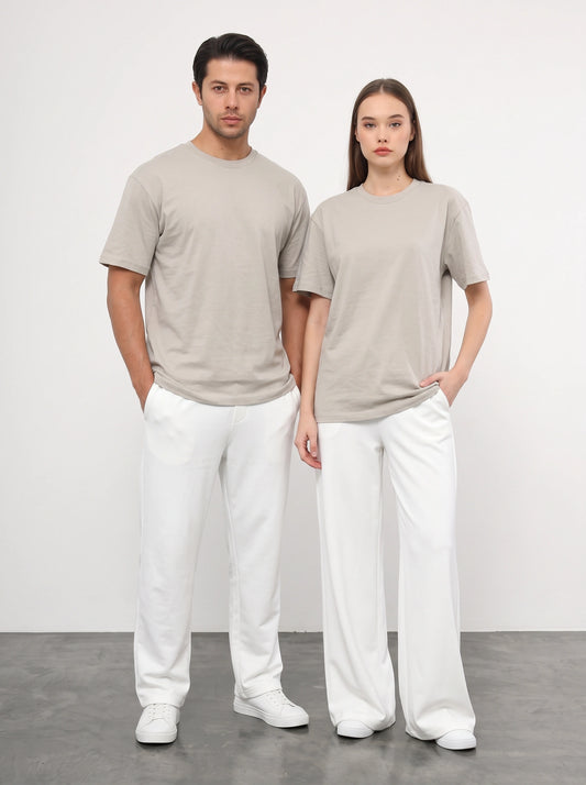 Sand Grey Slim Fit Tshirt