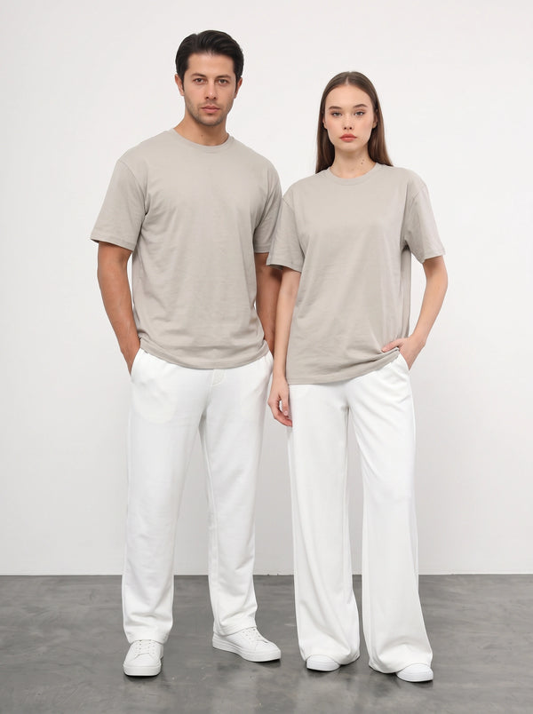 Sand Grey Slim Fit Tshirt