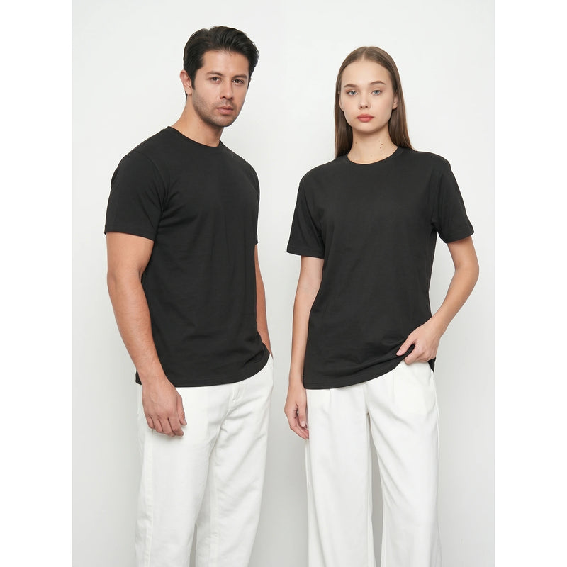 Black Slim Fit Tshirt | Montivo Pakistan