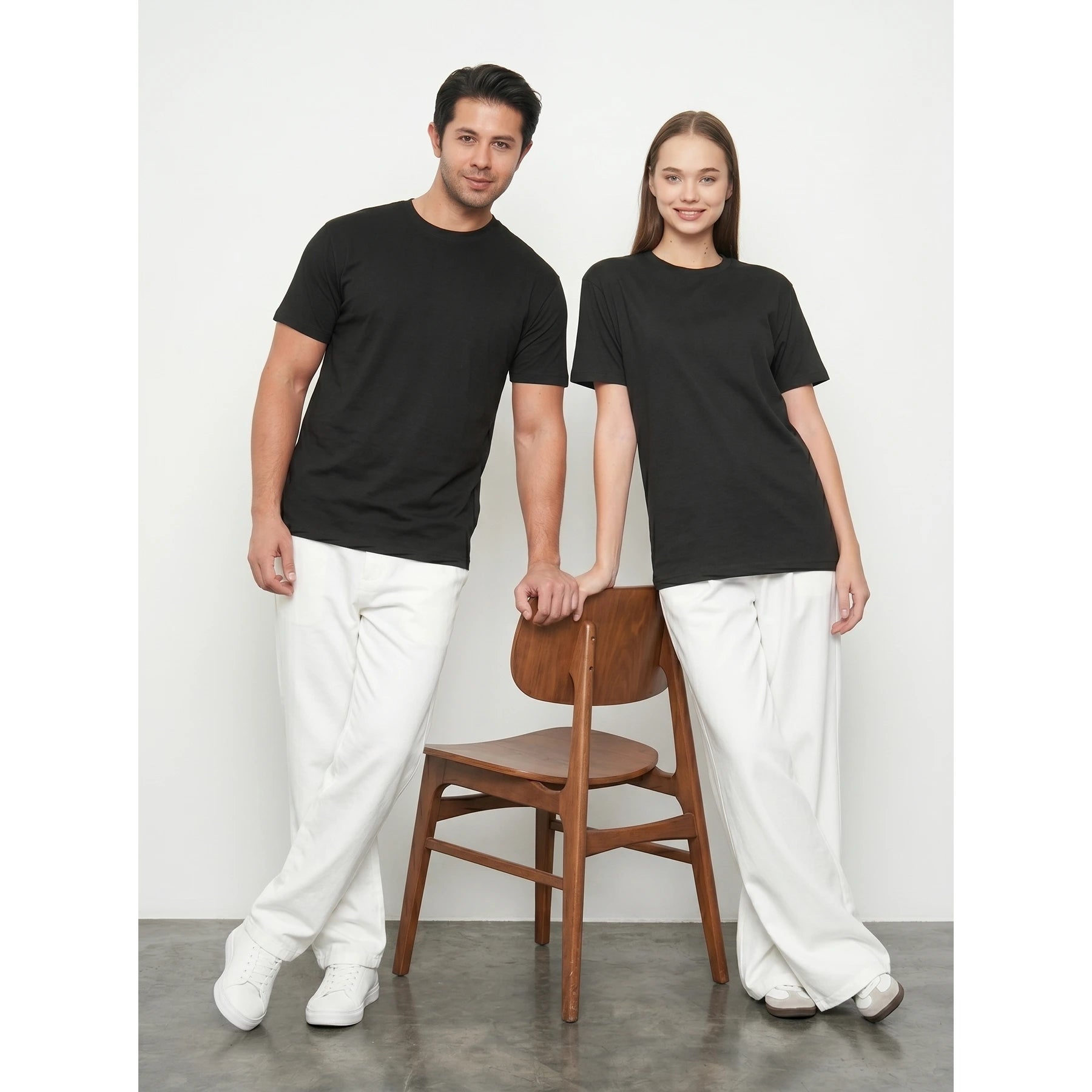 Black Slim Fit Tshirt | Montivo Pakistan