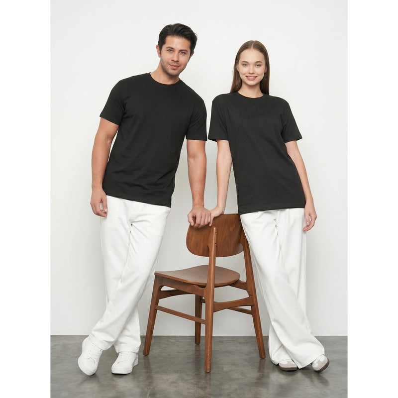 Black Slim Fit Tshirt | Montivo Pakistan