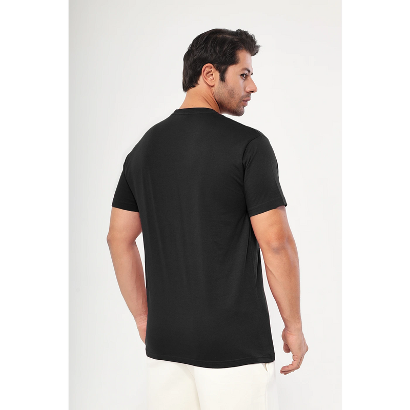 Black Slim Fit Tshirt | Montivo Pakistan