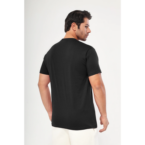 Black Slim Fit Tshirt | Montivo Pakistan