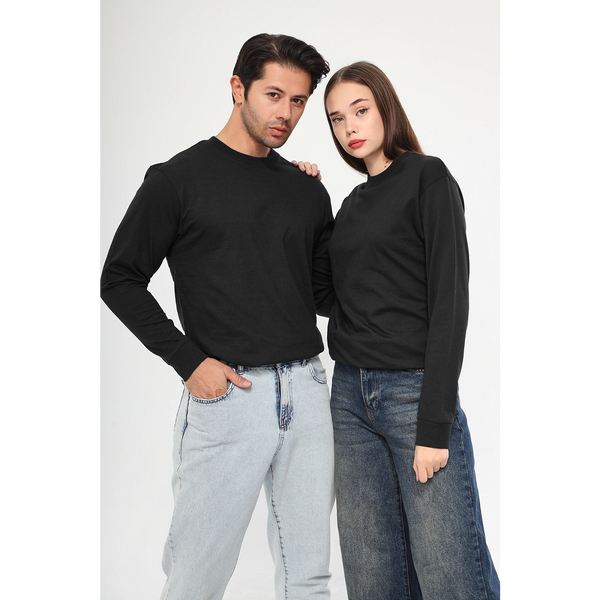 Black Full Sleeves Tshirt | Montivo Pakistan