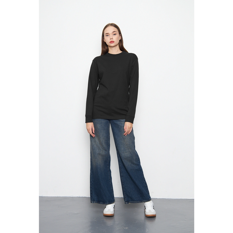 Black Full Sleeves Tshirt | Montivo Pakistan
