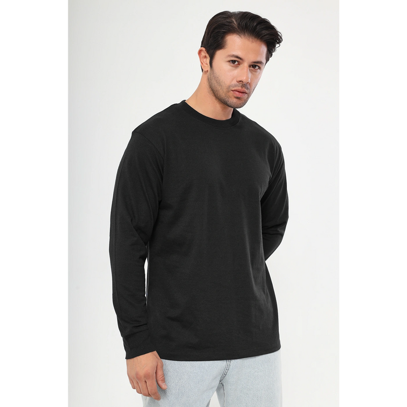 Black Full Sleeves Tshirt | Montivo Pakistan