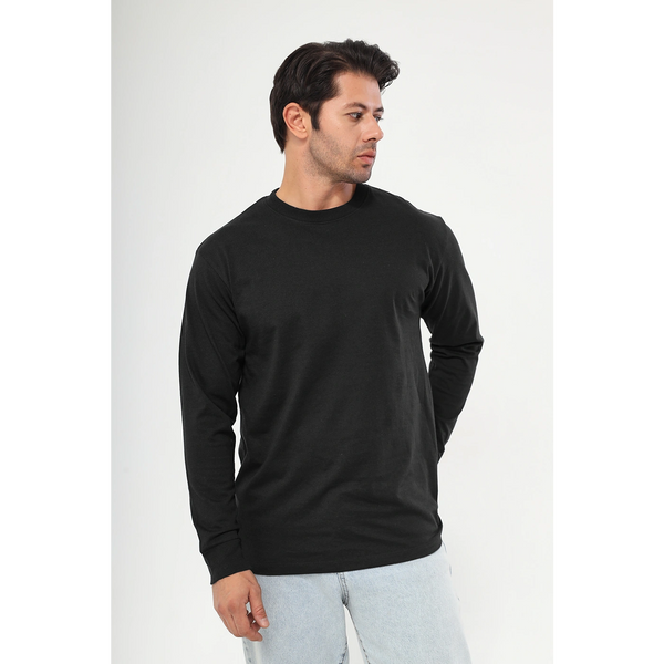 Black Full Sleeves Tshirt | Montivo Pakistan