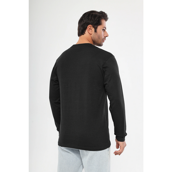 Black Full Sleeves Tshirt | Montivo Pakistan