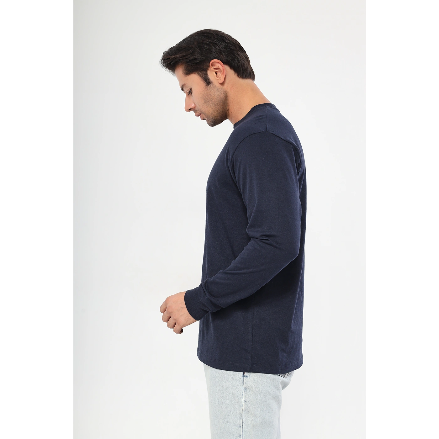 Navy Full Sleeves Tshirt | Montivo Pakistan