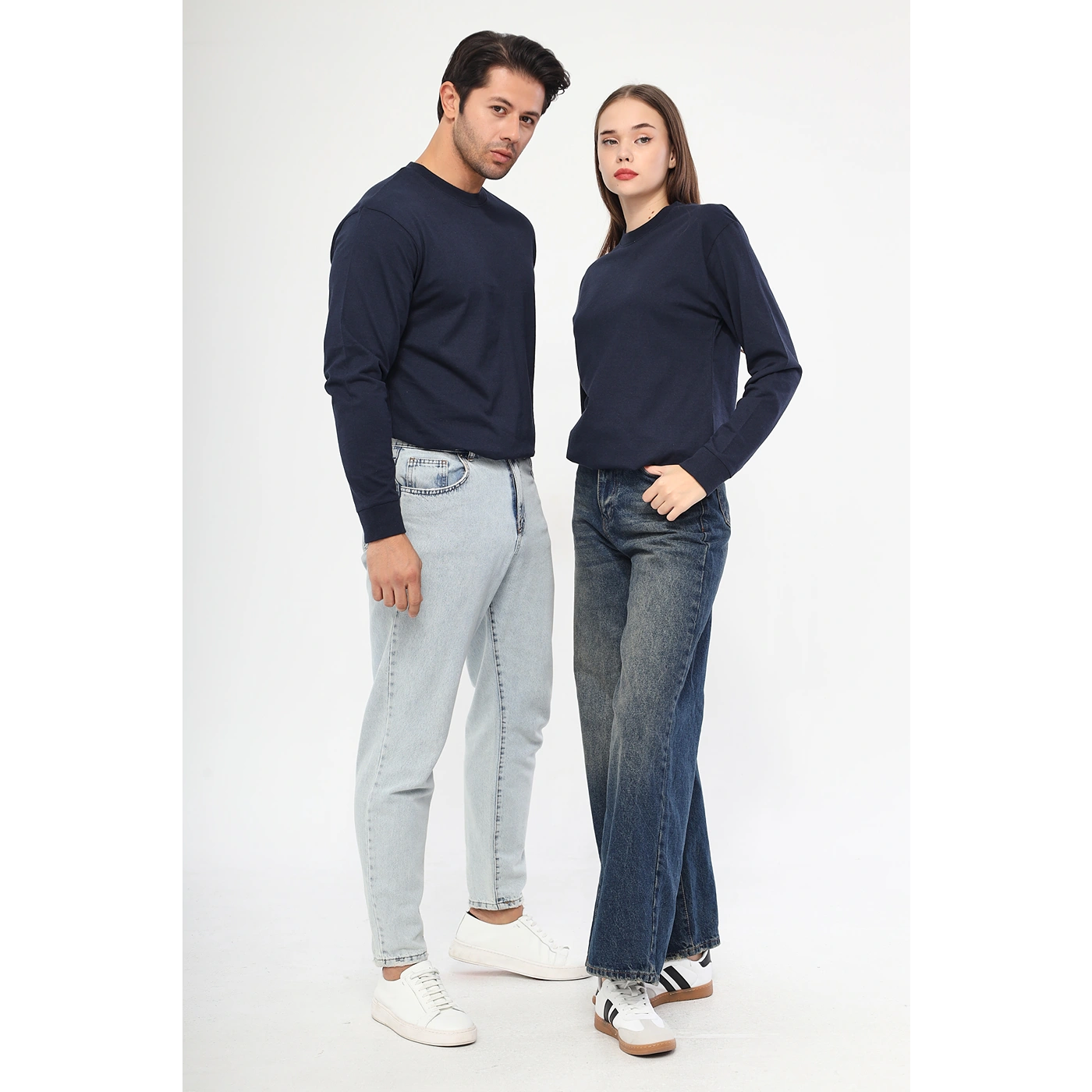 Navy Full Sleeves Tshirt | Montivo Pakistan