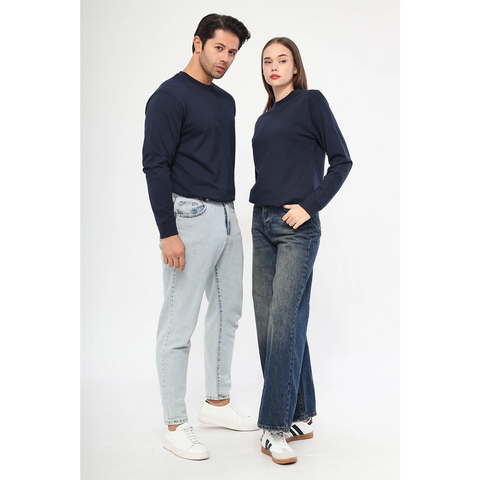 Navy Full Sleeves Tshirt | Montivo Pakistan