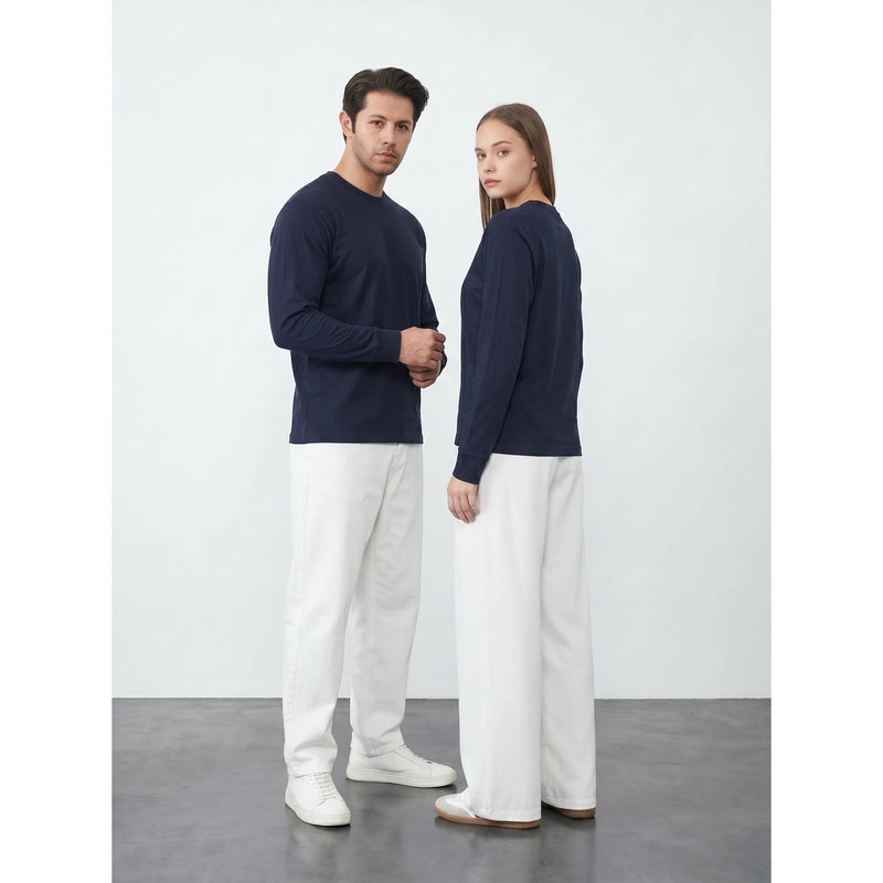 Navy Full Sleeves Tshirt | Montivo Pakistan