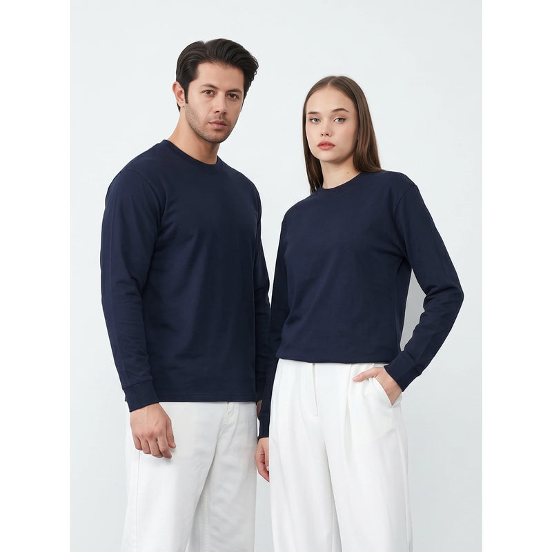 Navy Full Sleeves Tshirt | Montivo Pakistan