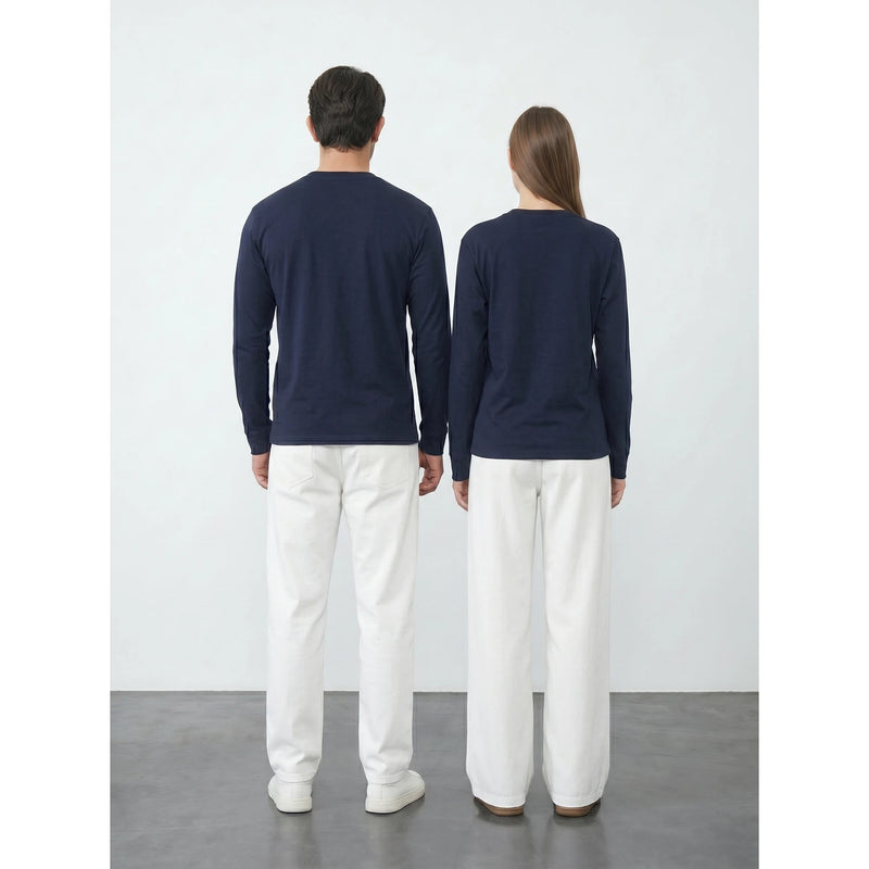 Navy Full Sleeves Tshirt | Montivo Pakistan