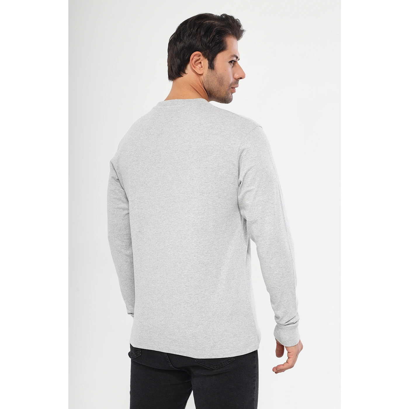 Grey Full Sleeves Tshirt | Montivo Pakistan