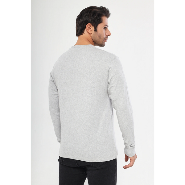 Grey Full Sleeves Tshirt | Montivo Pakistan