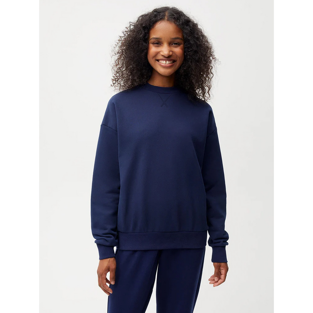 Blue Basic Regular Fit Sweatshirt | Montivo Pakistan