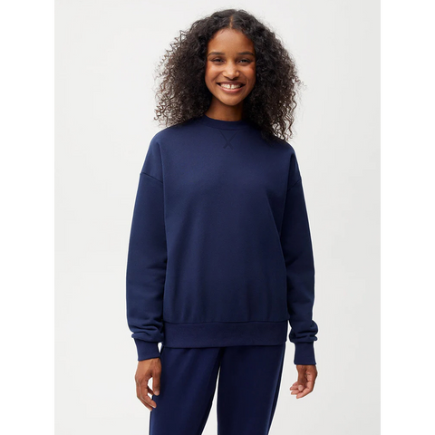 Blue Basic Regular Fit Sweatshirt | Montivo Pakistan