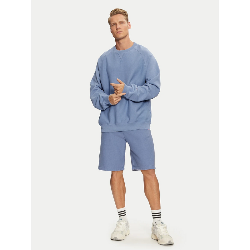 Light Blue Raglan Sleeves Oversized Sweatshirt | Montivo Pakistan