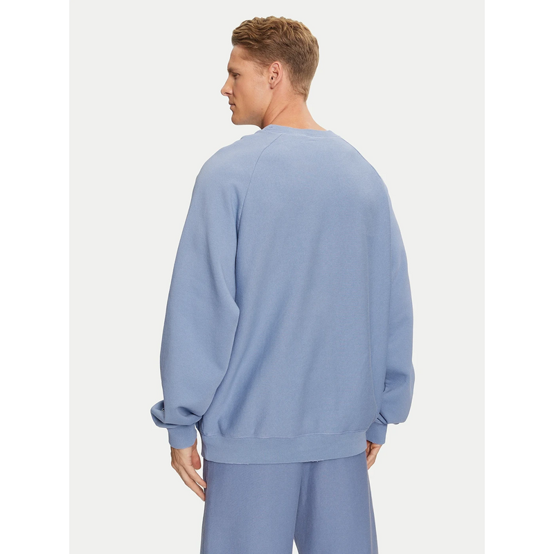 Light Blue Raglan Sleeves Oversized Sweatshirt | Montivo Pakistan