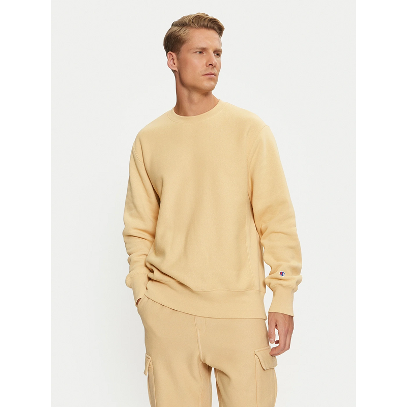 Light Yellow Raglan Sleeves Oversized Sweatshirt | Montivo Pakistan