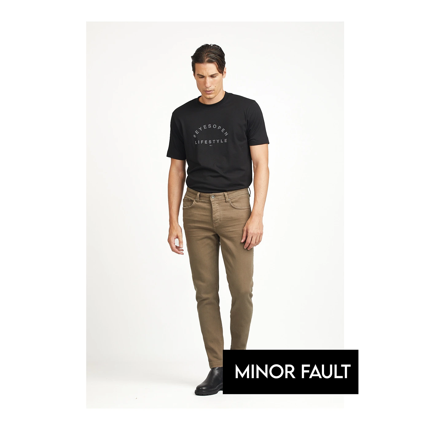 (Minor Fault) Mud Slim Fit 5 Pocket Jeans | Montivo Pakistan
