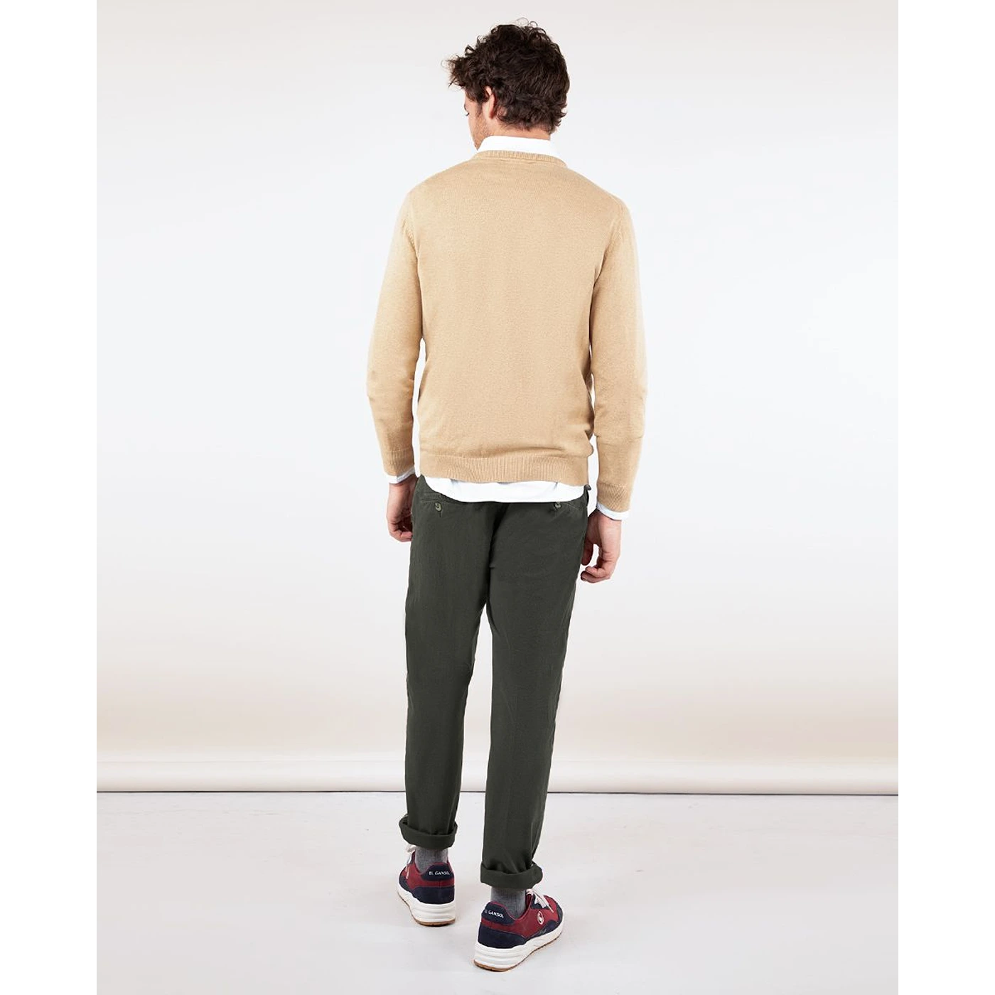 Green Basic Cotton Chinos | Montivo Pakistan