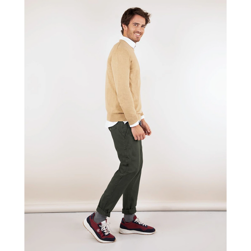 Green Basic Cotton Chinos | Montivo Pakistan