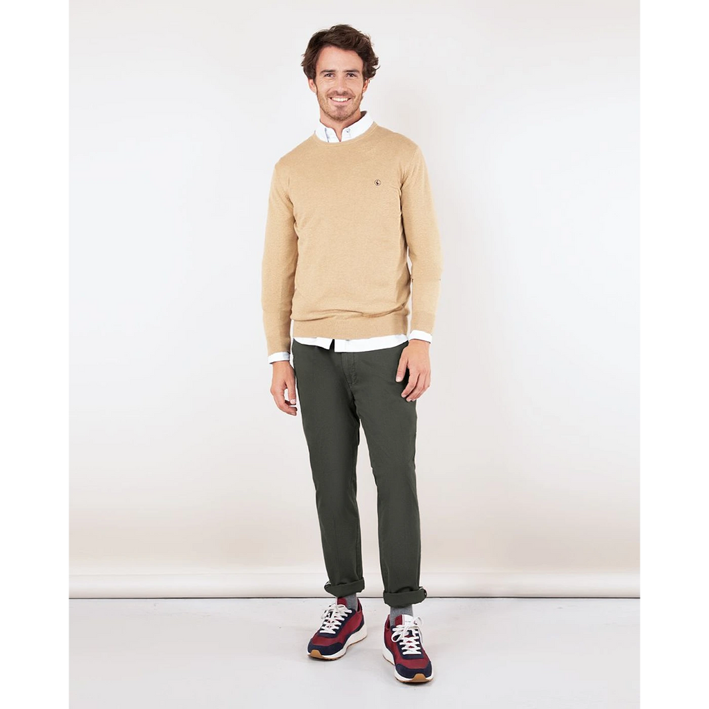 Green Basic Cotton Chinos | Montivo Pakistan