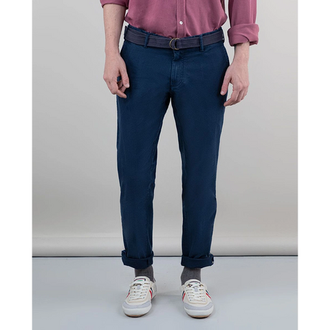 Navy Basic Cotton Chinos | Montivo Pakistan