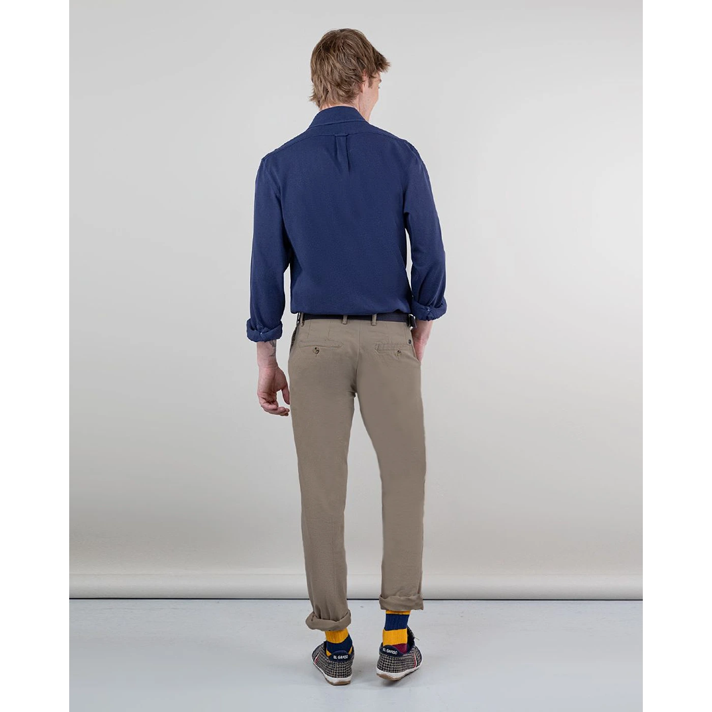 Khaki Basic Cotton Chinos | Montivo Pakistan