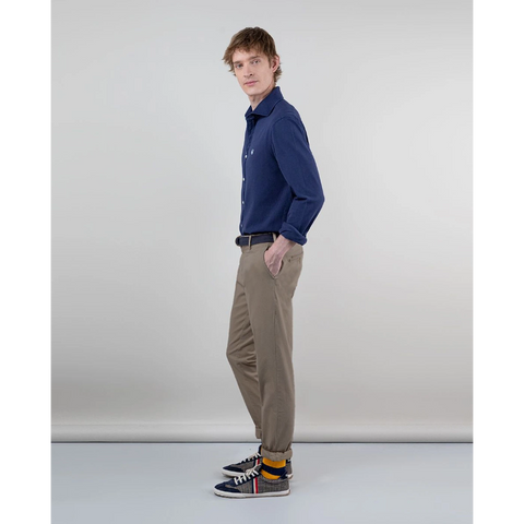 Khaki Basic Cotton Chinos | Montivo Pakistan