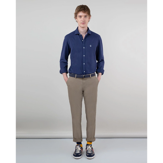 Khaki Basic Cotton Chinos | Montivo Pakistan