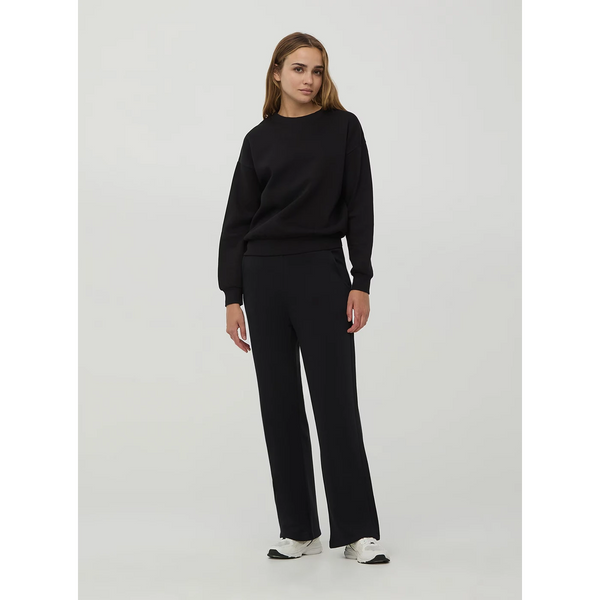 Black Plain Fleece Sweatshirt | Montivo Pakistan
