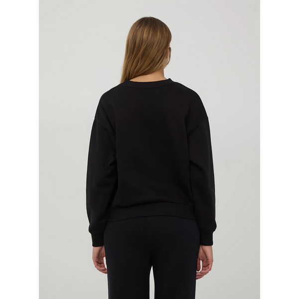 Black Plain Fleece Sweatshirt | Montivo Pakistan