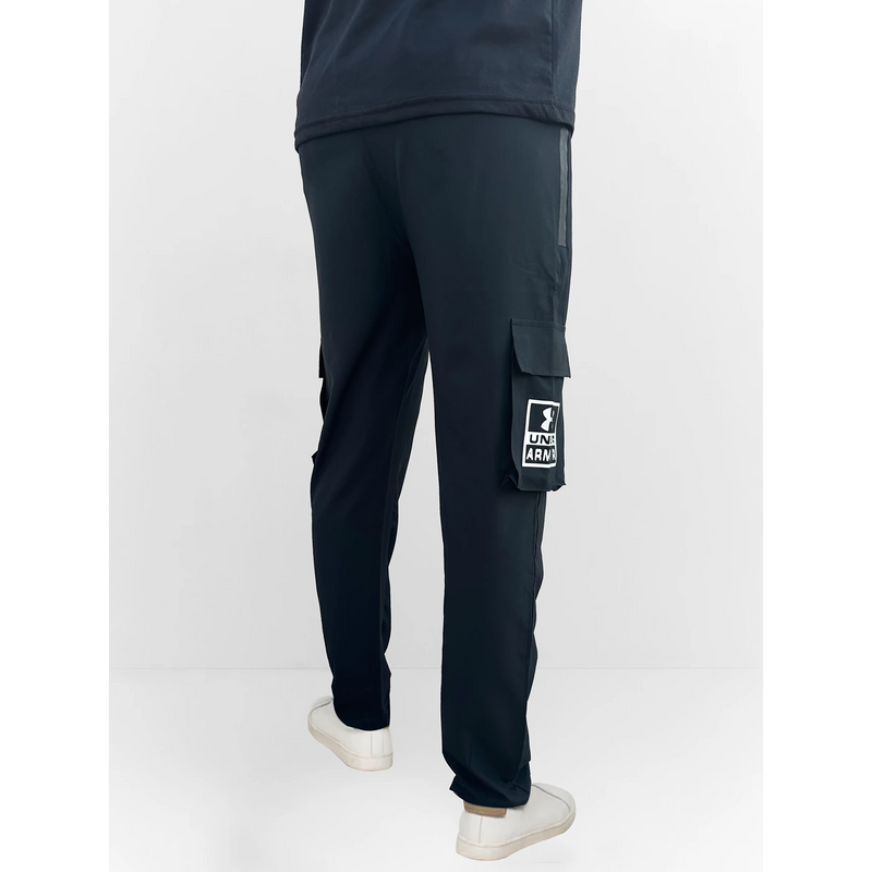 Black Cargo Sports Trousers | Montivo Pakistan