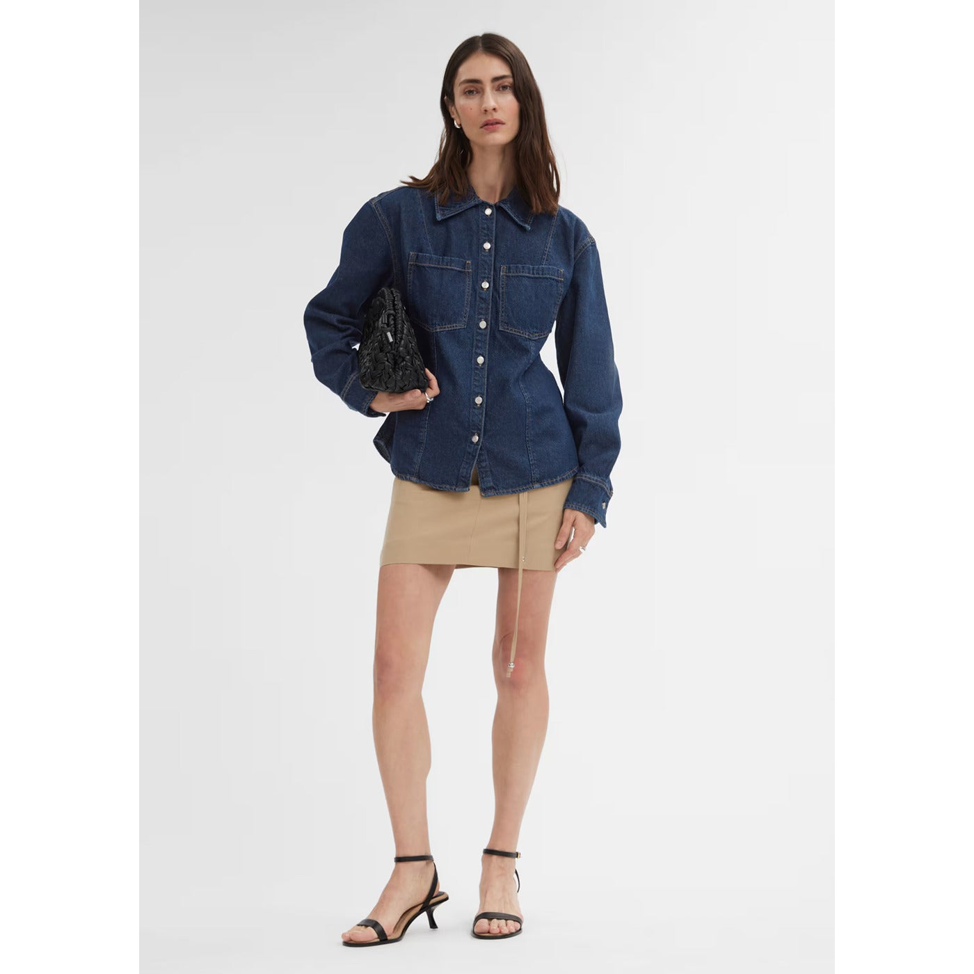 Fitted Denim Shirt | Montivo Pakistan