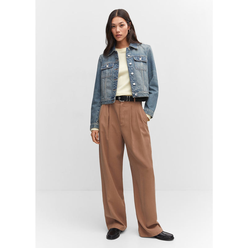 MNG Pocket Vintage Denim Jacket | Montivo Pakistan