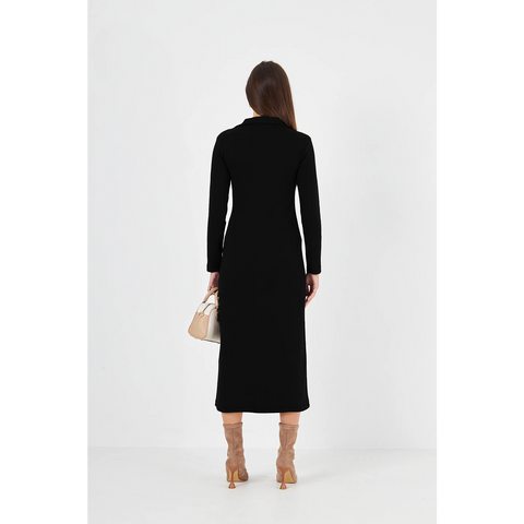 Black Polo Bodycon Dress | Montivo Pakistan