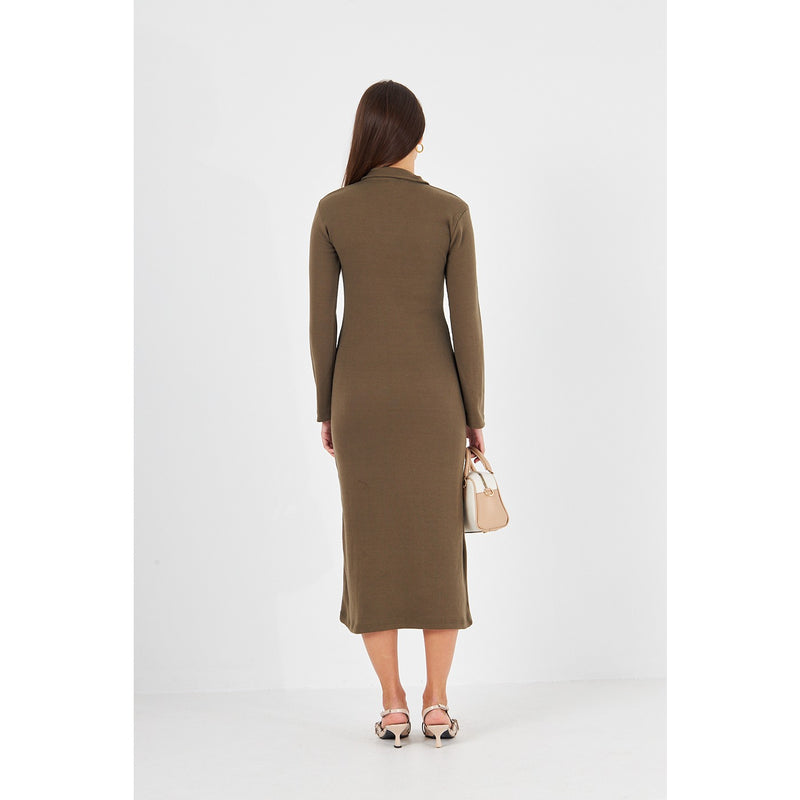 Green Polo Bodycon Dress | Montivo Pakistan