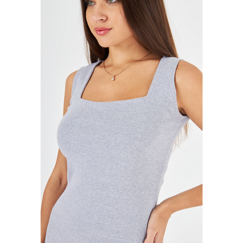 Grey Cardigan Dress Matching Set | Montivo Pakistan