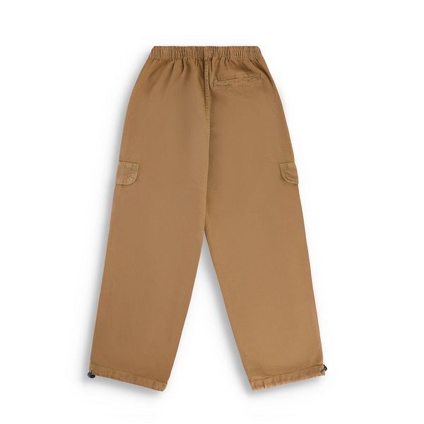 Khaki Wide Leg Cargo Jeans