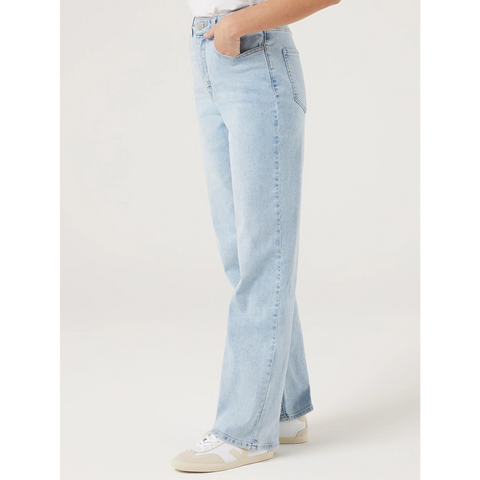Light Blue Wide Leg Jeans | Montivo Pakistan