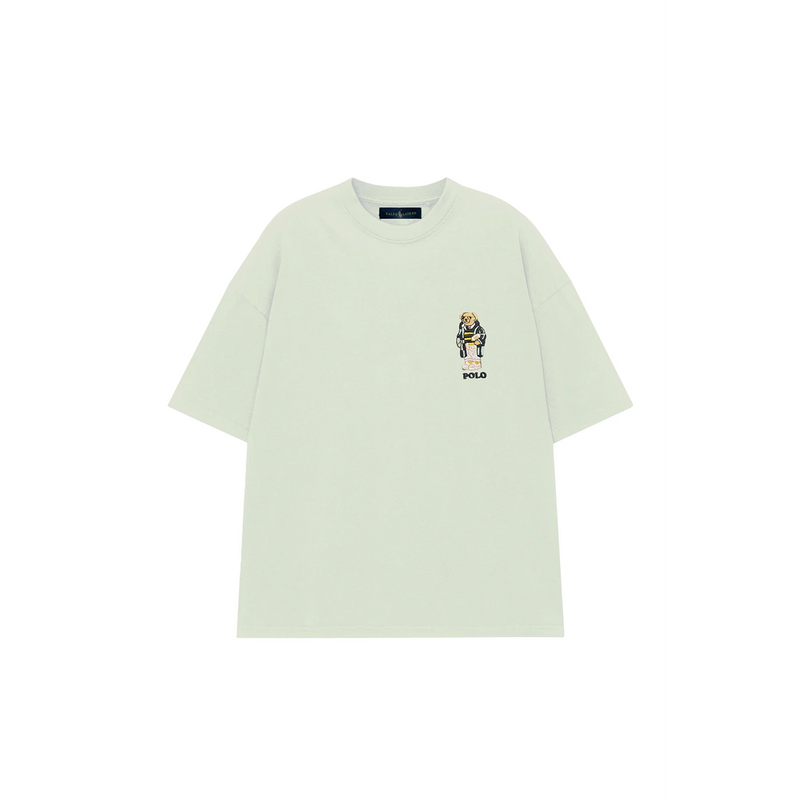 Tea Green RL Bear Oversized Tshirt | Montivo Pakistan