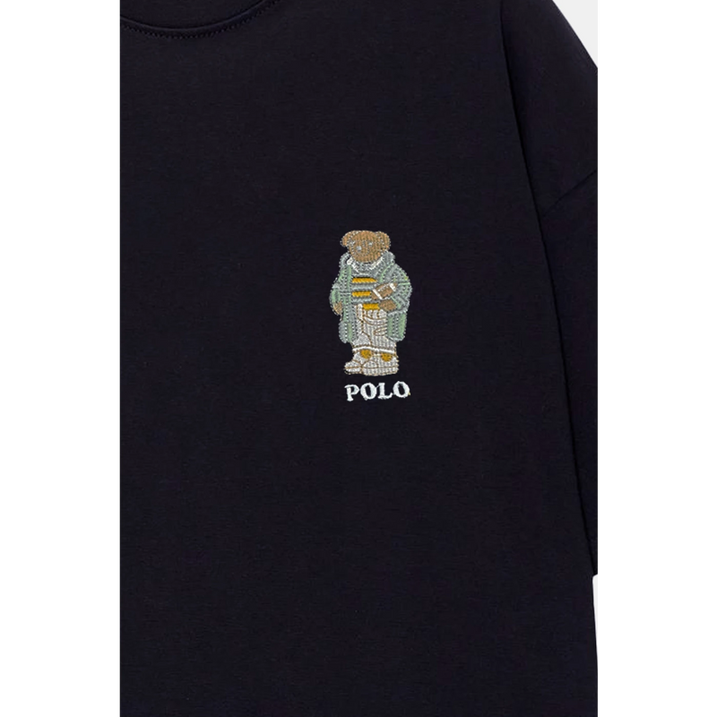 Navy RL Bear Oversized Tshirt | Montivo Pakistan