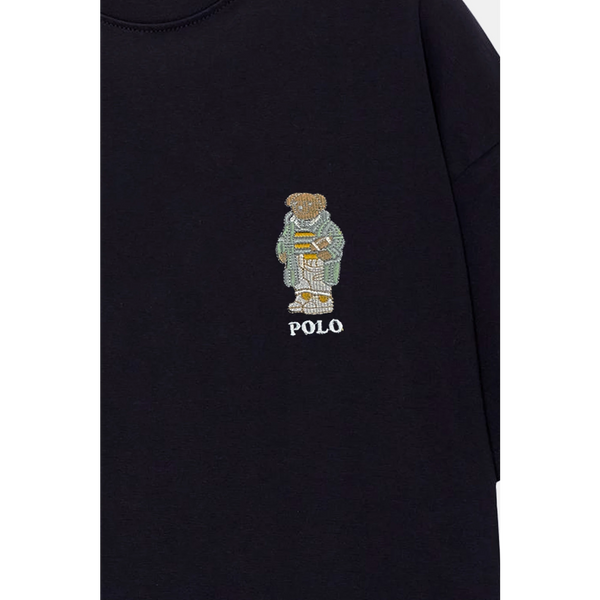 Navy RL Bear Oversized Tshirt | Montivo Pakistan