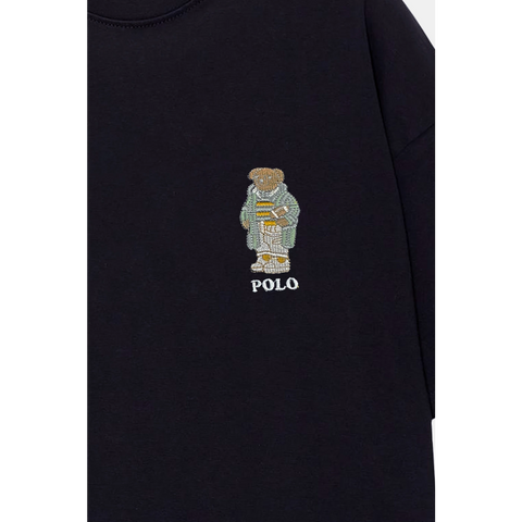 Navy RL Bear Oversized Tshirt | Montivo Pakistan